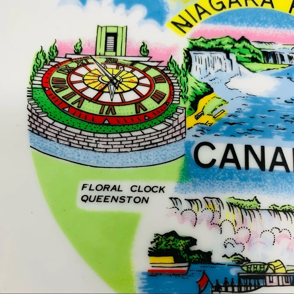 Vintage Niagara Falls Canada Collectible Wall Plate for Plate Wall